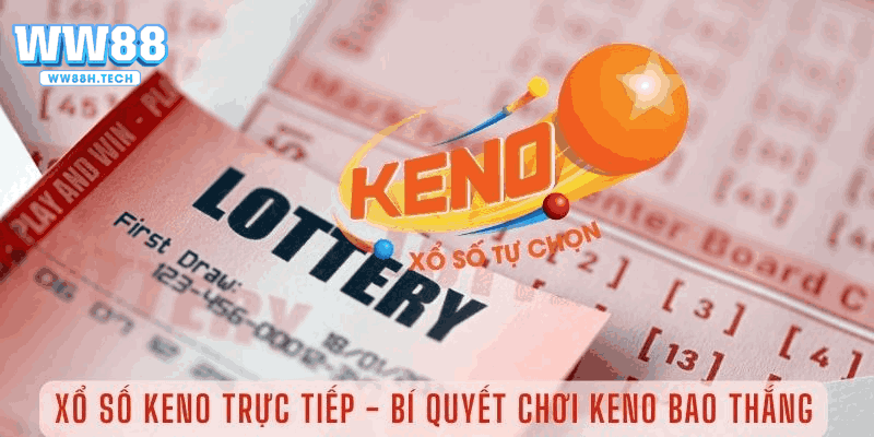 Keno trực tuyến sở hữu nhiều giải giá trị